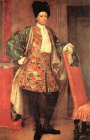 Ghislandi, Vittore - Portrait of Count Giovanni Battista Vailetti